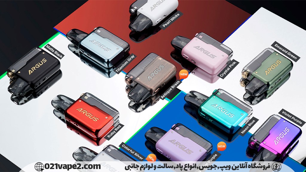 پاد voopoo argus p2 آرگاس پی 2 ووپو EXTERIOR ACCESSORIES Color:Racing Gold Flum Float 3000 Rainbow